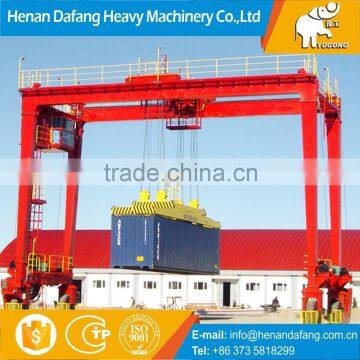 Electric Travelling RTG Rubber Type Container Gantry Crane