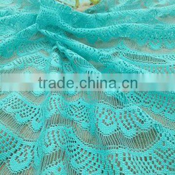 2014 African Swiss Keqiao Shaoxing Chemical New Design Thick Polyester Embroidery Lace Fabric for Garments photo-5