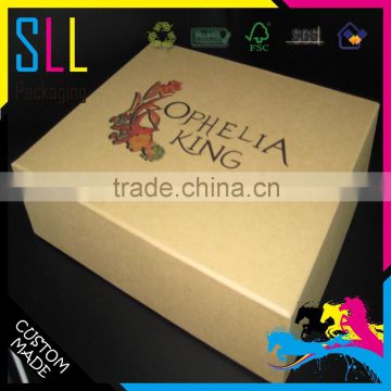 factory customized wholesale craft paper box