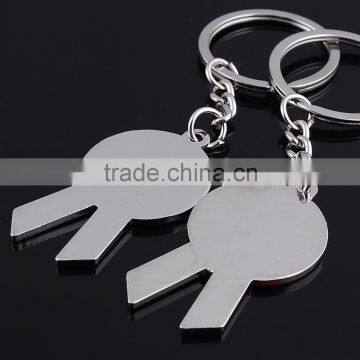 Zinc alloy promotion Wholesale Custom Design Keychain Metal