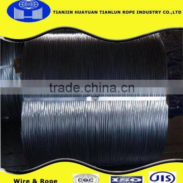 5.0mm Hot Dipped Galvanized Iron Wire for Armouring Cable