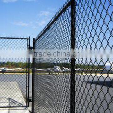 cheap PVC coated chain link fence used in stadium