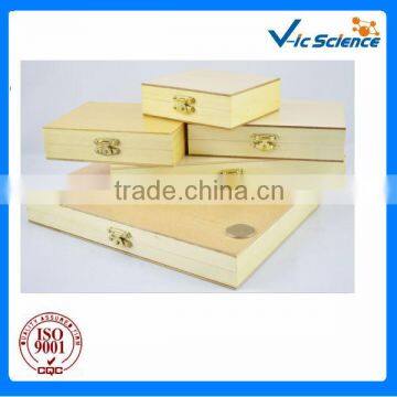 100pcs wooden box for prepared slides