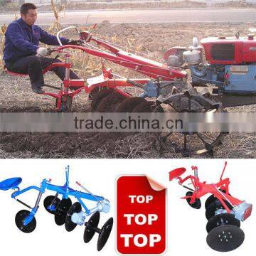 Rotary-driven Disc Plough, 4 Disc, Power Tiller/Hand Tractor