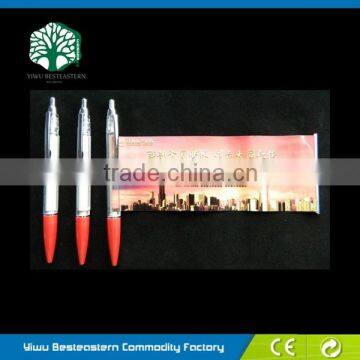Custom Advertising Ball Pen, Promo Plastic Pen, Advertise Plastic Pen