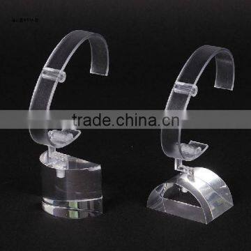 Rotatable Black Acrylic Watch Display Stand