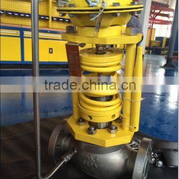 Self actuate pressure control valve