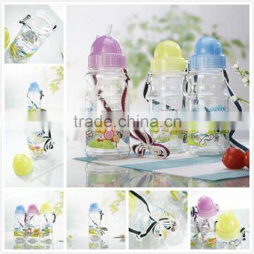 500ml BPA FREE wholesale plastic straw bottles for baby