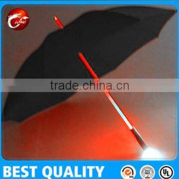 Hot sale innovative LED golf umbrella with star war lightsaber