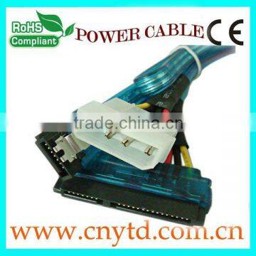 high speed 15+7Pin(22Pin) male to 7Pin SATA cable