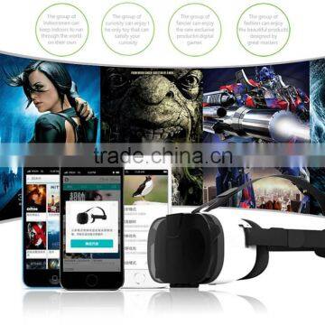 3D VR BOX 2ND Generation Virtual Reality Glass vr Box 2.0 vr Box 3d Glasses+ BLUETOOTH REMOTE photo-3