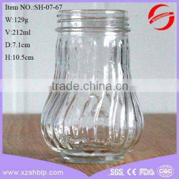 212ml Glass Spice Jar in Bottles/storage Jar for Spice Wholesale
