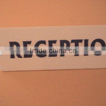 reception area signs Acrylic Signage