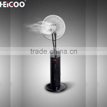 Electric Water Cool Mist Spray Fan Black color mist fan