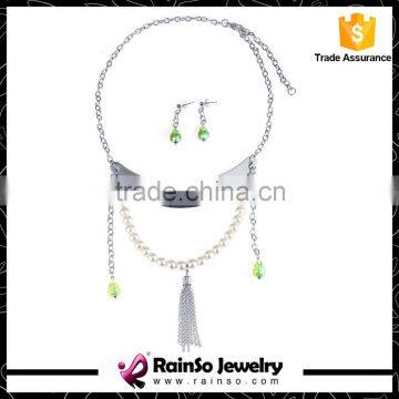 European and American Fashion Jewelry Major Suit Exaggerated Geometric Layer Short Necklace photo-2