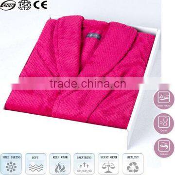 RED Coral Fleece Bathrobe Men, Wholesale Bathrobe