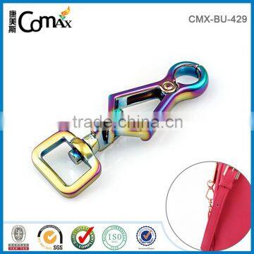 New Design Fashion Rainbow Color Metal Swivel Snap Hook For Clutch Bag photo-3
