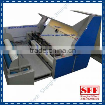 Newest automatic fabric roll cutting machine