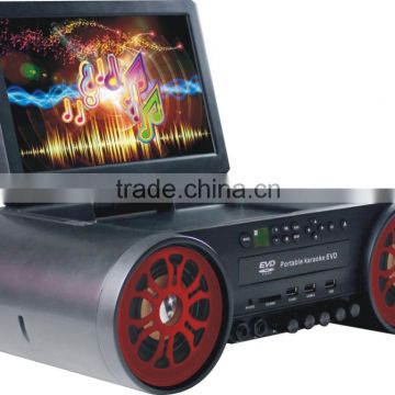 12 inch 16:9 Wide HD LED Screen Portable Boombox DVD EVD Player With TV Tuner