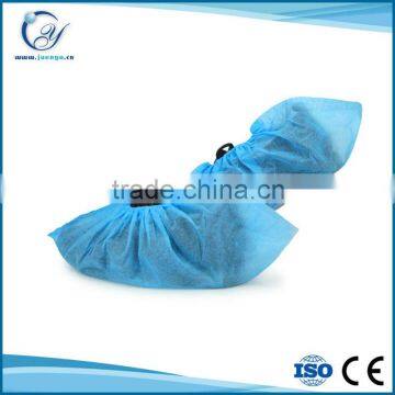 Low price disposable non woven shoe cover with elastic