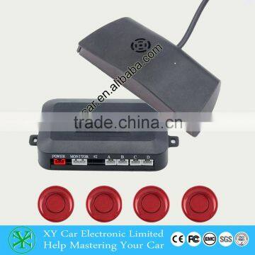 Car Reverse Rear Radar System 4 Wires Parking Sensor With LED Display Buzzer Kit XY-5304