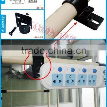 JY-39|Anti-rust Metal Joint for Coated Pipe|Plated Pipe Fittings for Logistics|Metal Clamp for Furniture photo-3