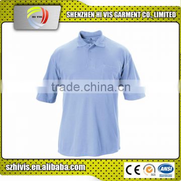 High quality cheap work polo shirts customized logo