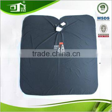 Black Polyester Hair Cutting Apron with Printing