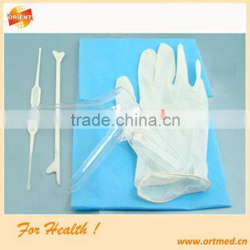 Disposable vagina check gynecological kit