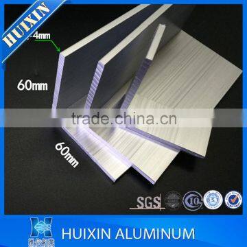 Mill Finish/ Anodized Silver Aluminum L Shape Angle Profile photo-3
