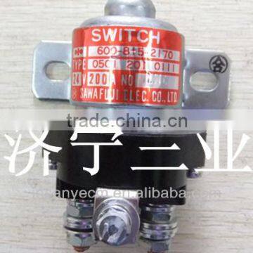 HOT SALE pc220-8 spare parts,original heater switch 600-815-2170