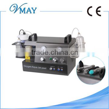 Oxygenated Water Machine 3 In 1 Oxygen Jet Peel With Skin Whitening Diamond Microdermabrasion No Needle Meso Therapie Machine HO2A