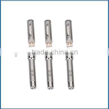 Promotional Gift Cheap Promo USB Flash Drive Twist Ball Pen With Laser Pointer and LED Light photo-4