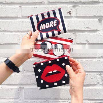 Alibaba China supplier custom fashion stylish personalized coin purse cell phone bag