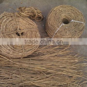 Electrical grass rope making machine