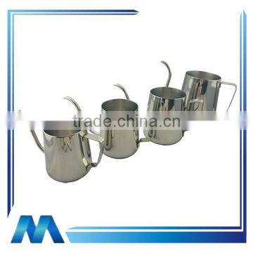 stainless stee Narrow coffeepot, teapot, Fine mouth pot, kettle