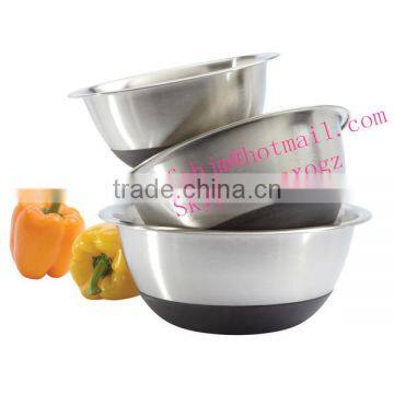 many sizes stainless steel mixing bowl