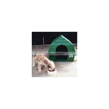 Pet's house roto-molded by retooled with remolding LLDPE