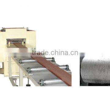 roller hot embossing machine for wpc products