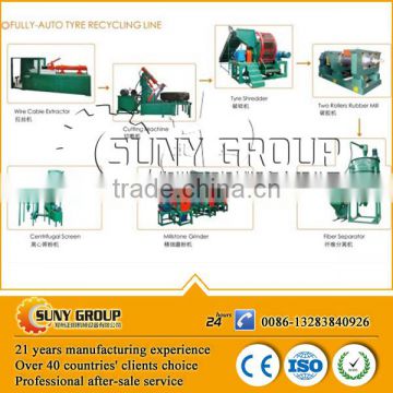 rubber grinder used tyre recycle machine