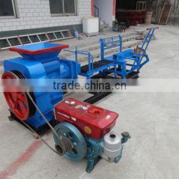 Manual Clay brick making machine/red brick making machine/simple clay brick extruder