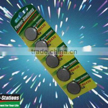 3.0V cr2430 batteries button cell