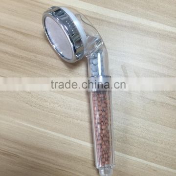 Bathroom accessories shower head filter with mineral stone