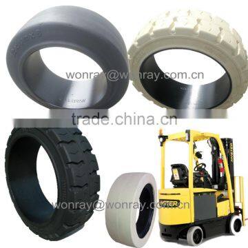 high quality forklift press on solid tires 15 1/2x5x10 15 1/2x6x10 for sale