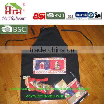 Wholesale high quality fashion complete kitchen textile set