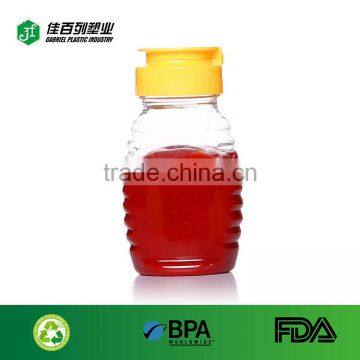 With yellow silicone valve lid squeeze bottle import to Australia wholesale honey plastic bottle online shopping honey jars