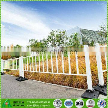 pvc coated metal welded durable removable traffic barrier