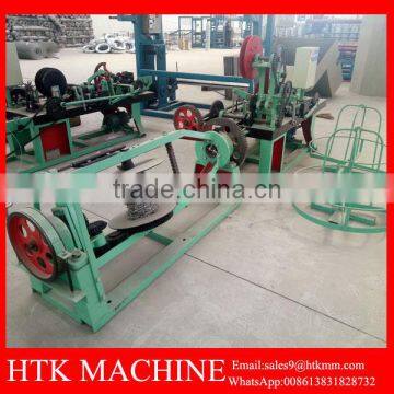 HTK Factory Double Twisted Barbed Wire Making Machine