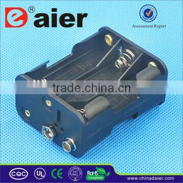 Daier 6AA battery holder without wire back to back