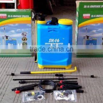 2015 hot sell 16L Agricultural sprayers backpack knapsack power sprayer